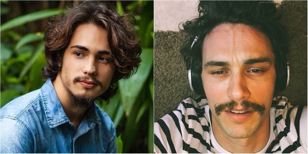 Danilo Mesquita viverá o músico Nicolau na novela Rock Story e comenta semelhança física com James Franco (Foto: Reprodução do Instagram)
