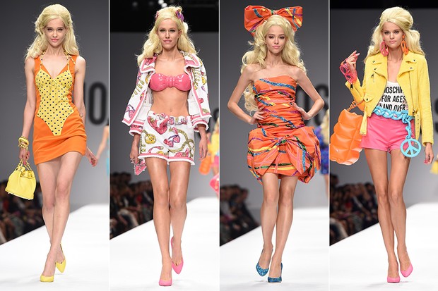 Semana de Moda Milão Spring 2015 - Moschino (Foto: Agência Getty Images)