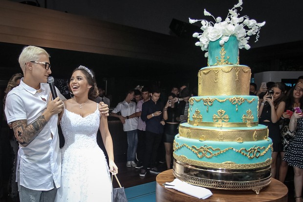 MC Gui efaz show em festa de debutante de de Isabela Xavier (Foto: Raphael Castello/AgNews)