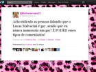 Bárbara Evans defende namorado de boatos: 'Nunca namoraria um gay'