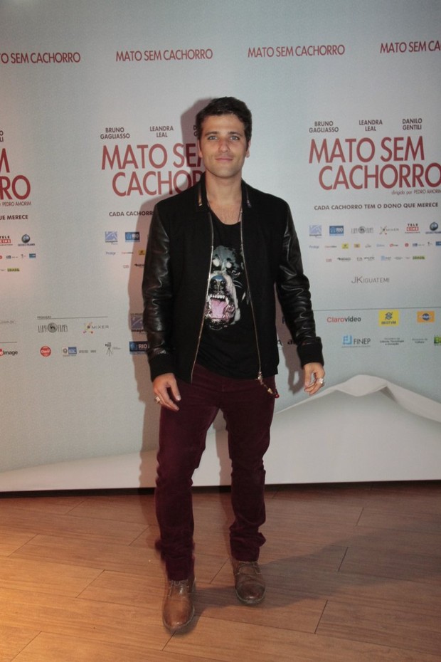 Bruno Gagliasso no Festival do Rio (Foto: Isac Luz / EGO)