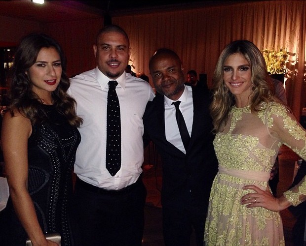 Paula Morais, Ronaldo, Ale de Souza e Fernanda Lima (Foto: Instagram / Reprodução)
