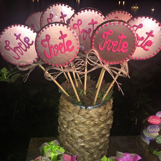 Decoração da festa de Ivete Sangalo (Foto: Reprodução/Instagram)