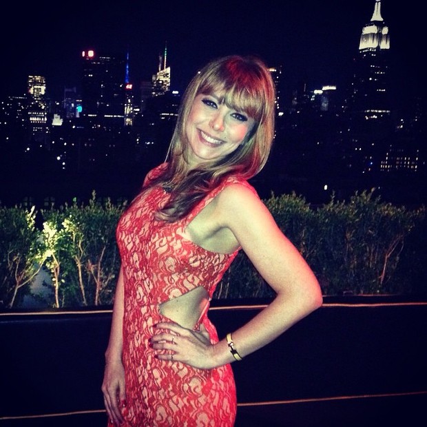 Simone Soares em festa em Nova York, nos Estados Unidos (Foto: Instagram/ Reprodução)