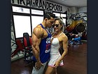 Casal fitness: Juju Salimeni e Felipe Franco mostram músculos em foto