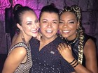 MC Ludmilla inova em penteado para ir à festa de Wolf Maya no Rio