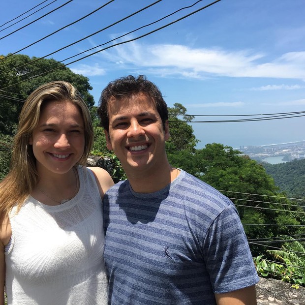 Fernanda Gentil e Matheus Braga (Foto: Instagram)