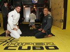 Duelo de ex-BBBs: Dourado treina com Rodrigo Portuga em sua academia no Rio