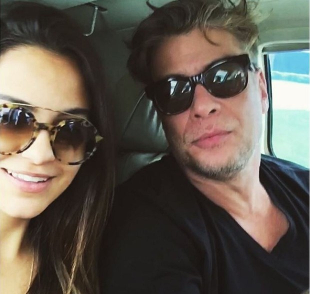 Pally Siqueira e Fábio Assunção: novo casal (Foto: Reprodução/Instagram)