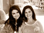 Irmãozinho a vista: Selena Gomez divulga foto da mãe grávida