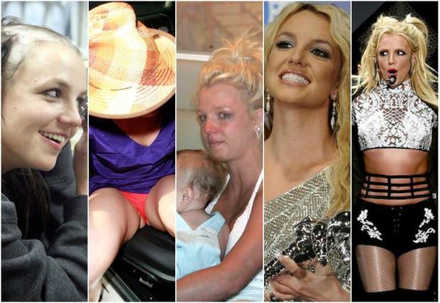 Britney Spears surtou em 2007 e deu a volta por cima (Foto: Reprodução)