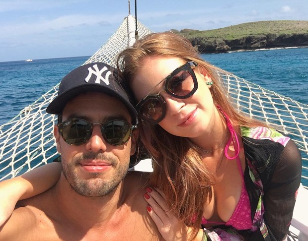 Maria Ruy Barbosa e o namorado (Foto: Reprodução/Instagram)