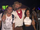 Bruno Gissoni e Yanna Lavigne vão juntos ao festival Coachella, nos EUA