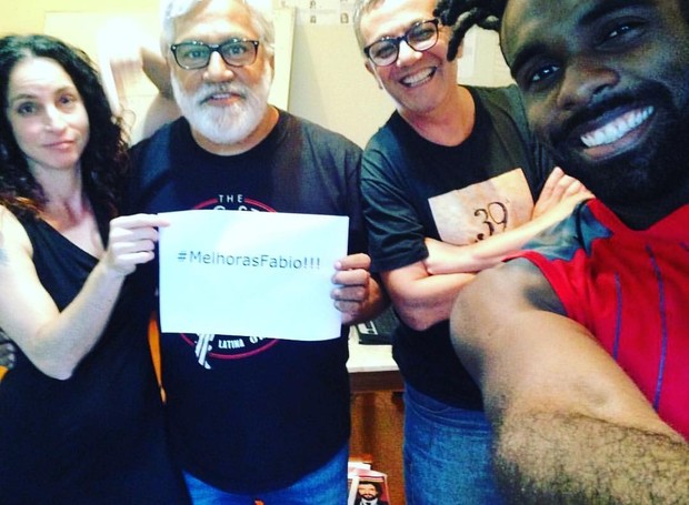 Fabio Assunção recebe mensagem carinhosa de diretores de novela (Foto: Instagram / Reprodução)