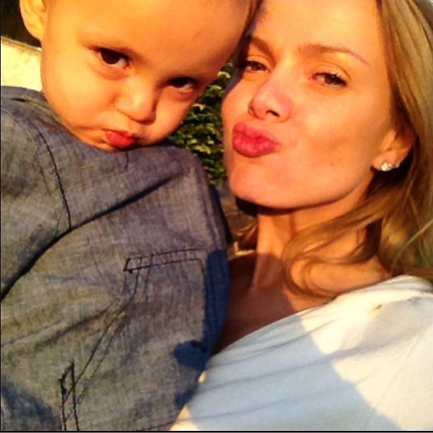 Eliana com o filho, Arthur (Foto: Reprodução/Instagram)
