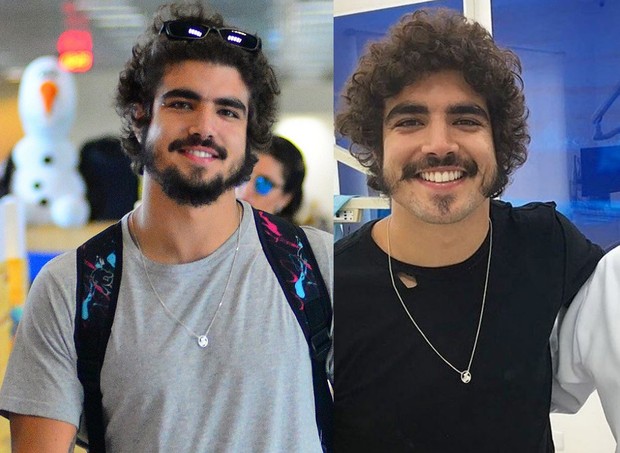 Caio Castro mudou a barba para interpretar Dom Pedro I em novela (Foto: Agnews / Instagram)