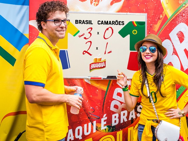 Thiago Fragoso aposta placar para jogo do Brasil e Camarões (Foto: Felipe Panfili/AgNews)