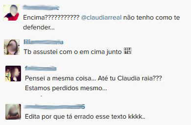 Comentários Cláudia Raia (Foto: Instagram / reprodução)