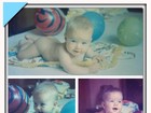 No dia do aniversário, Angélica posta fotos de quando era bebê