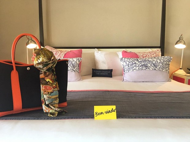 Fernanda Vasconcellos curte hotel de luxo no Caribe (Foto: Reprodução / Instagram)