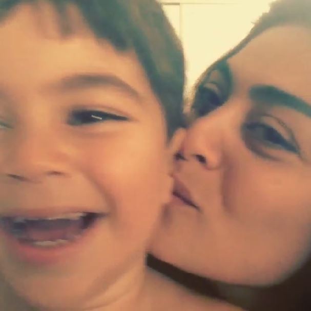 Juliana Paes e o filho, Pedro (Foto: Instagram/Reprodução)