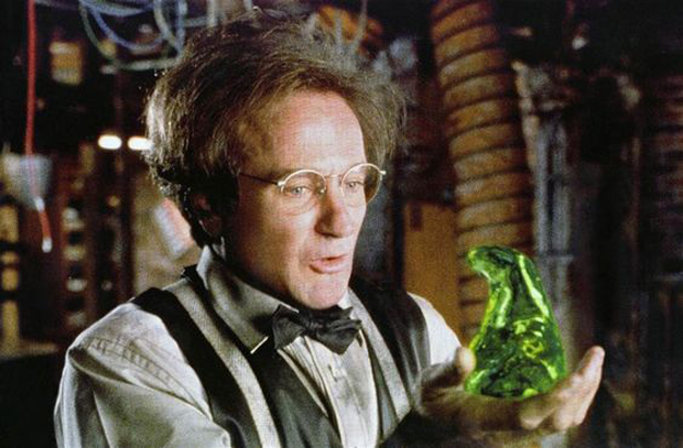 Robin Williams em Flubber - Uma Invenção Desmiolada (Foto: Reprodução)