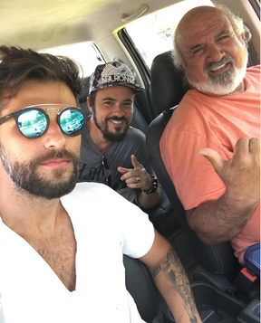 Bruno Gagliasso, Paulo Vilhena e Zé Maria (Foto: Reprodução/Instagram)