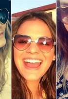 Bruna Marquezine e mais famosas usam óculos em forma de coração