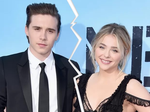 Brooklyn Beckham e Chloe Grace Moretz. (Foto: ALBERTO E. RODRIGUEZ / GETTY IMAGES NORTH AMERICA / AFP)