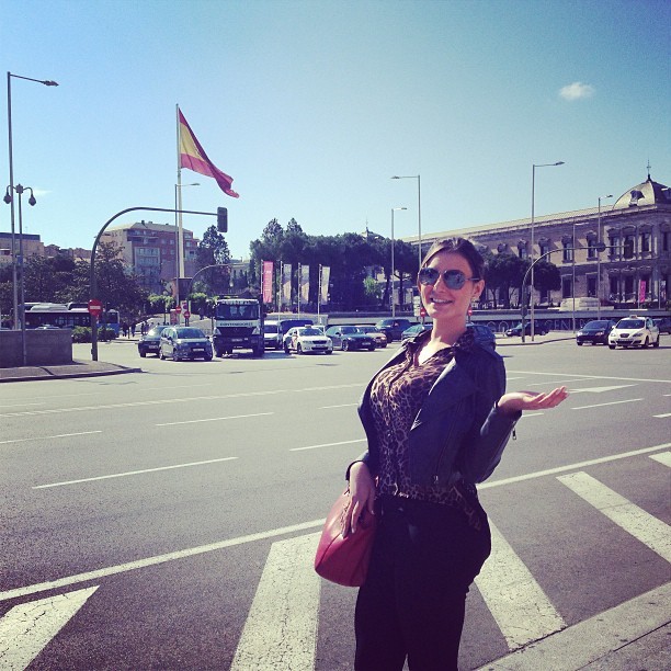 Andresa Urach em Madri (Foto: Reprodução/Instagram)