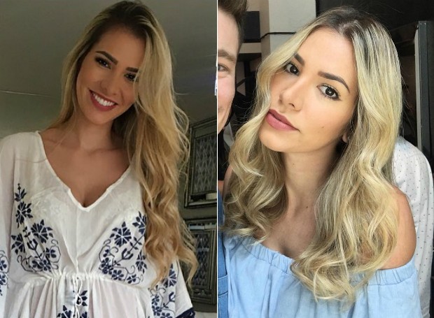 Adriana Sant&#39;Anna: antes e depois (Foto: Reprodução/Instagram)