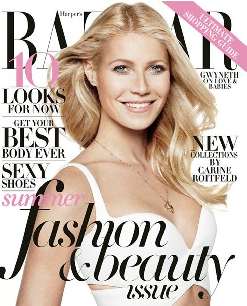 Gwyneth Paltrow (Foto: Revista Bazaar/Reprodução)
