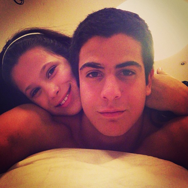 Enzo e Sophia, filhos de Claudia Raia (Foto: Instagram / Reprodução)