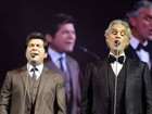 Daniel canta com Andrea Bocelli: 'Sem palavras para expressar o que senti'