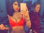 EGO Kylie Jenner sensualiza de lingerie vermelha na web notícias de