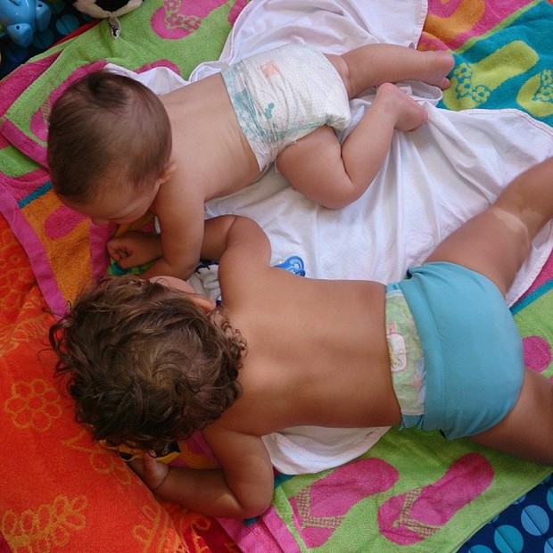 Priscila Pires posta foto dos filhos (Foto: Instagram / Reprodução)