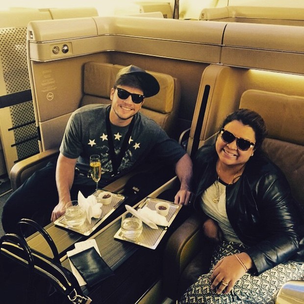 Rodrigo Godoy e Preta Gil embarcam de volta ao Brasil (Foto: Instagram/ Reprodução)