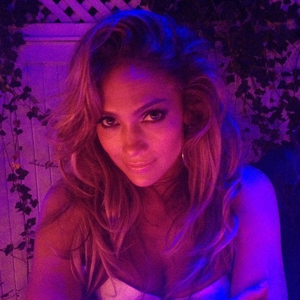 Jennifer Lopez em sua festa de aniversário (Foto: Instagram/ Reprodução)