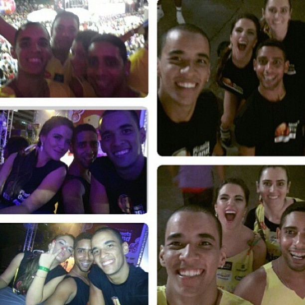 Ex-BBB Laisa curte carnaval de Salvador cercada de amigos (Foto: Instagram)