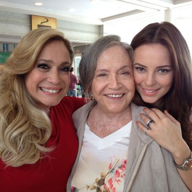 Susana Vieira, Nathalia Timberg e Paolla Oliveira (Foto: Instagram/ Reprodução)