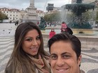 Chique! Thammy Miranda curte viagem em Portugal com a namorada