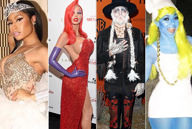 As melhores fantasias coletivas no Halloween dos famosos