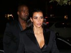 Kim Kardashian e Kanye West combinam roupas em programa a dois