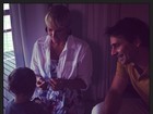Murilo Rosa agradece carinho de Xuxa com seu filho caçula