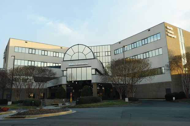 Hospital em que Bobbi Kristina esta internada em Roswell, na Georgia, nos Estado Unidos (Foto: AKM)