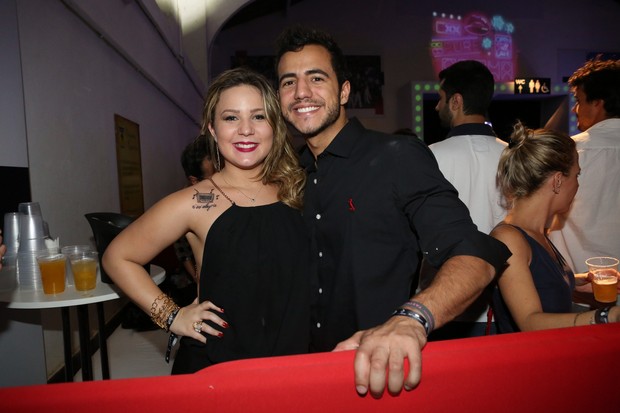 Ex-BBB Maria Claudia e Matheus em festa no Rio (Foto: Reginaldo Teixeira/ CS Eventos/ Divulgação)