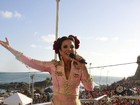 Ivete Sangalo inaugura seu carnaval vestida de toureira