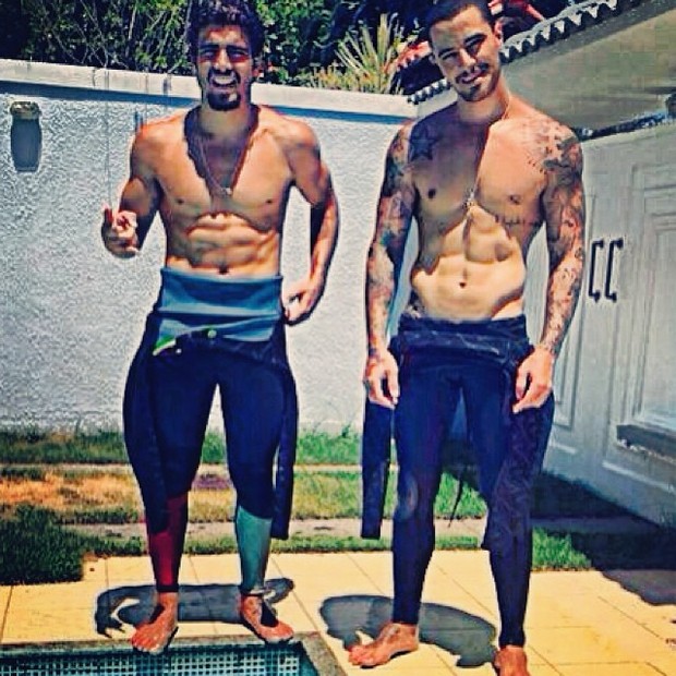 Caio Castro e Felipe Titto (Foto: Instagram / Reprodução)