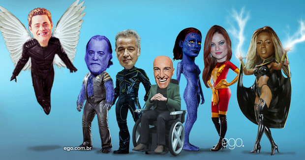 X-Men brasileiro (Foto: Ilustração: Enderson Santos/EGO)