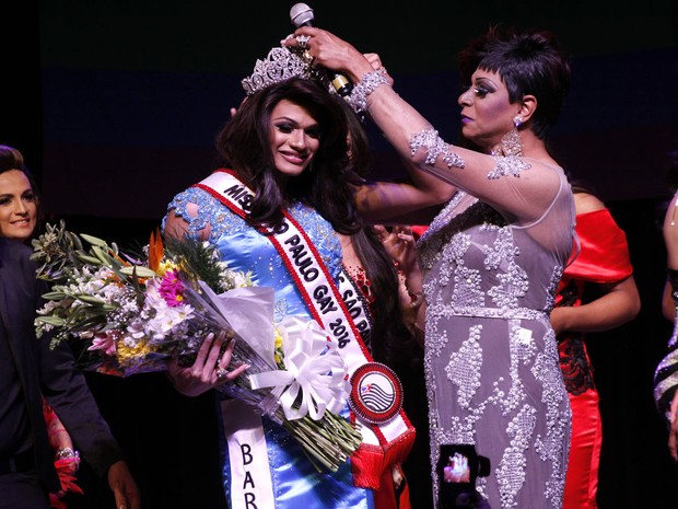 Sheron Correa vence o Miss São Paulo Gay 2016 (Foto: Celso Tavares/ EGO)